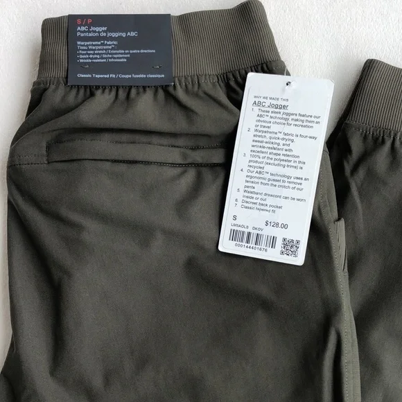 NWT Lululemon ABC Jogger - Picture 5 of 12